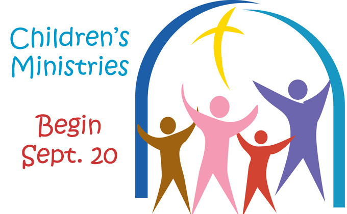Children's Ministries Begin Sept. 20, 2015